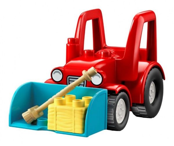 Конструктор LEGO DUPLO Сільськогосподарський трактор і догляд за тваринами 10950