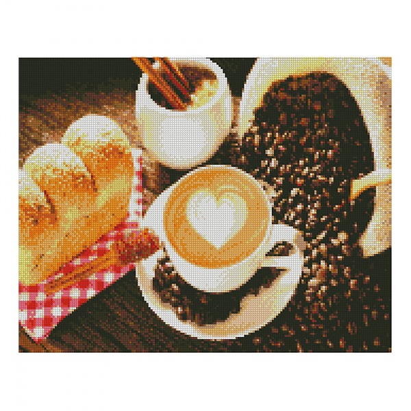 Картина стразами Сніданок з любов'ю FA11484 Strateg 