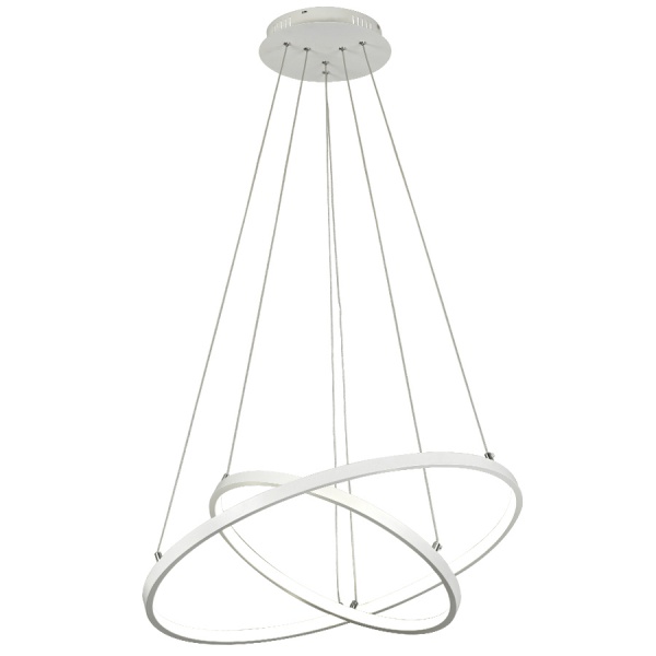 Люстра світлодіодна Victoria Lighting з пультом д/к 80 Вт білий Hongkong/SP2 white 