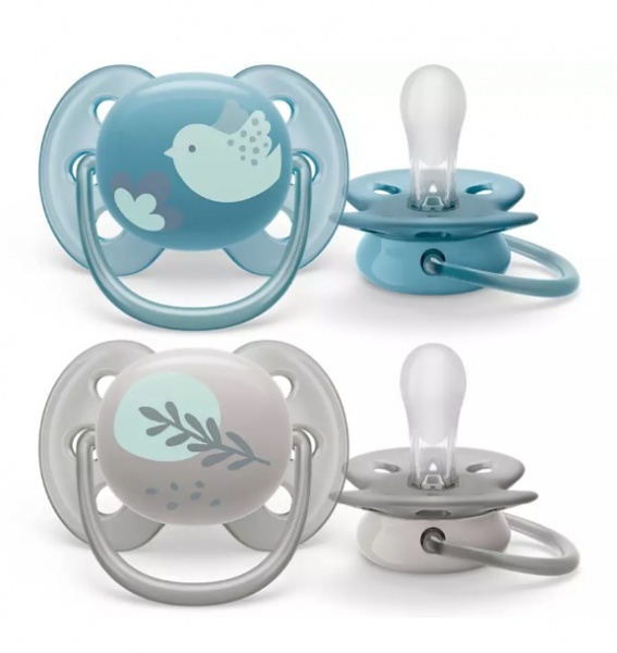 Пустышка ортодонтическая Philips Avent Ultra Soft 6-18 мес. 2 шт. SCF091/15