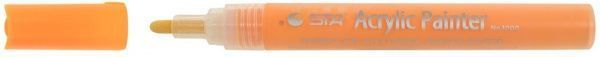 Маркер акриловий STA 1000 2-3 мм STA1000-Y608 помаранчевий 