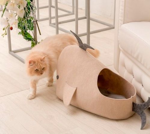 Будиночок для тварин DigitalWool Рибка без подушки DW-92-11