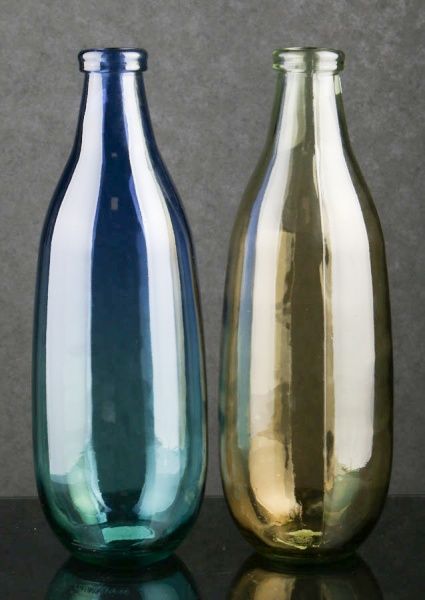 Ваза MONTANA 40 см желто-золотая San Miguel