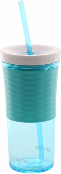 Стакан с соломинкой Shake & Go 540 мл 6800033 Contigo