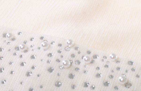 Шапка для дівчаток Pompona р.52-54 білий 20 Z P 28 ПП 