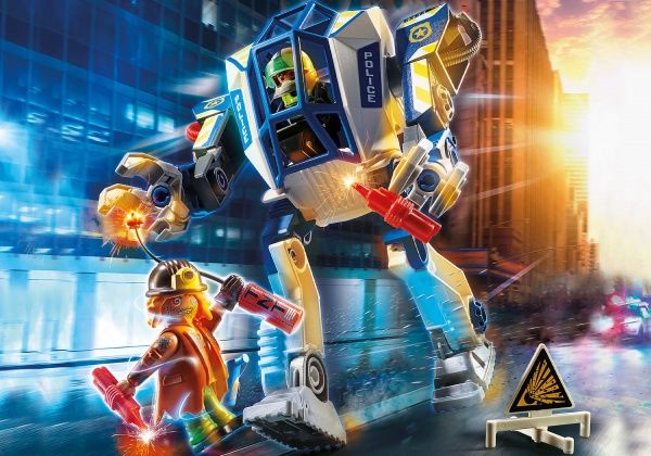 Конструктор Playmobil Полицейский робот 70571