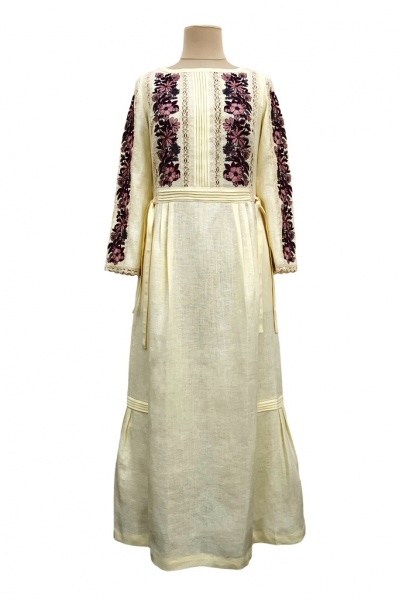 Сукня Галерея льону Ешлі молочний р. 52 0125/52/1403 