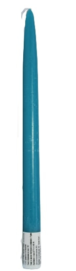 Свічка столова темно-бірюзовий 30 см Luna