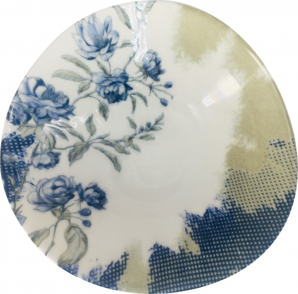 Блюдо сервірувальне Blue Flowers 30 см Gural Porselen 