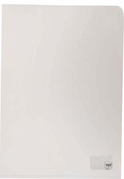 Папка-уголок А4 прозрачный UP! (Underprice)