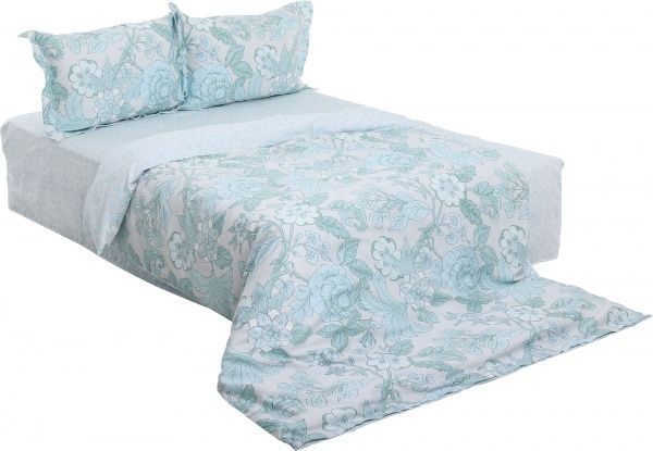 Комплект постельного белья Isadora Blue 2,0 с узором Gamanatura 