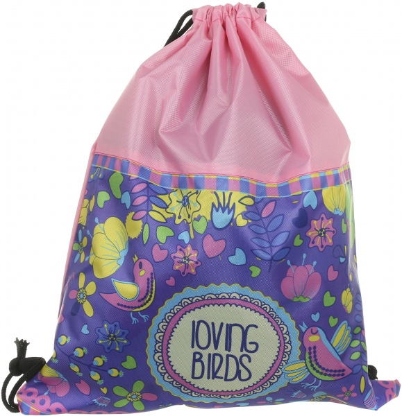 Сумка для обуви Цветы 32x41 см