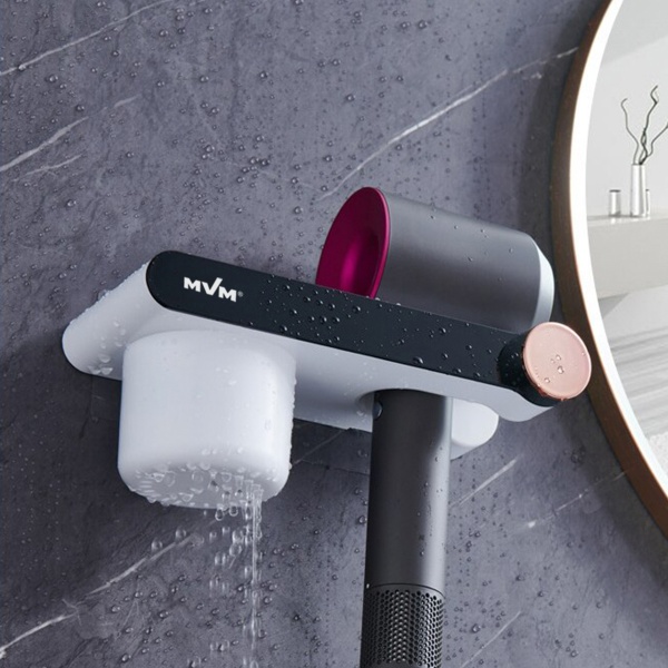 Полка для ванной MVM BP-33 White/Black 