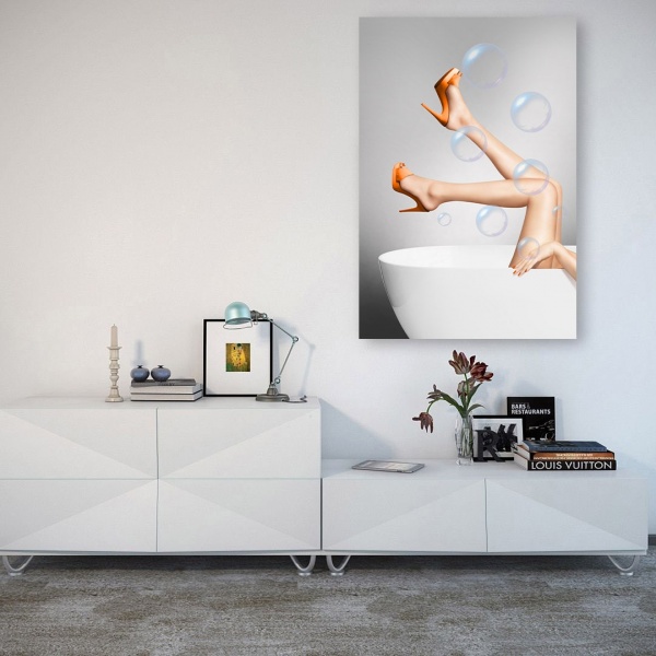 Картина на полотні Бульбашки (без рами) 55x80 см ТЕРРАВОЛ 