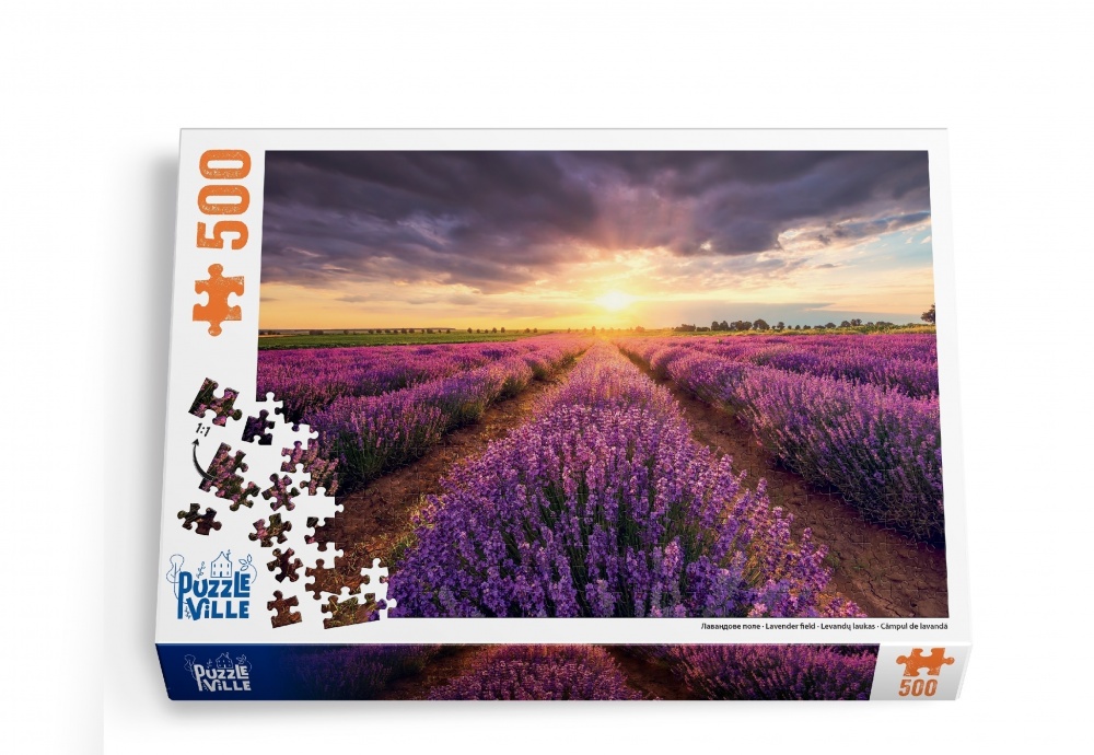 Пазл PUZZLEVILLE Лавандове поле 500 елементів PZL500_19