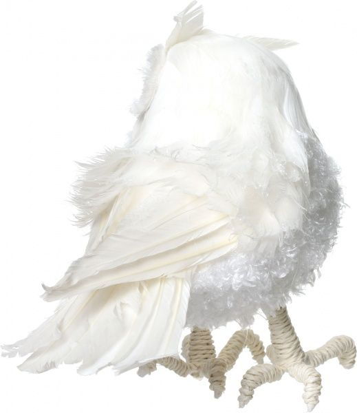 Декоративная новогодняя фигура Сова 25x14x20 см B40640A-W