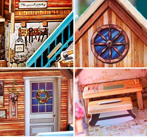 Конструктор Robotime Мастерская F139