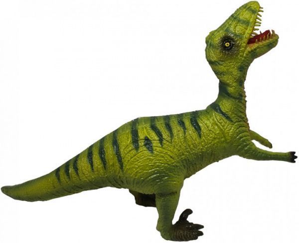 Динозавр Lanka Novelties Велоцираптор зеленый 32 см 21192 