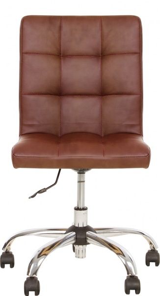 Кресло Nowy Styl RALPH GTS CHROME (CH) ECO-21 коричневый 