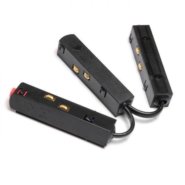 З’єднувач Т-подібний Светкомплект T-CON 300-26 BK чорний 