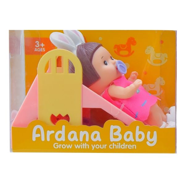 Кукольный набор Baby Ardana A702A с горкой, 4 шт. в ассортименте