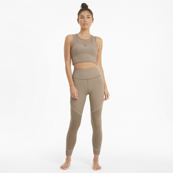 Майка Puma STUDIO LAYERED CROP TOP 52022381 р.S бежевий