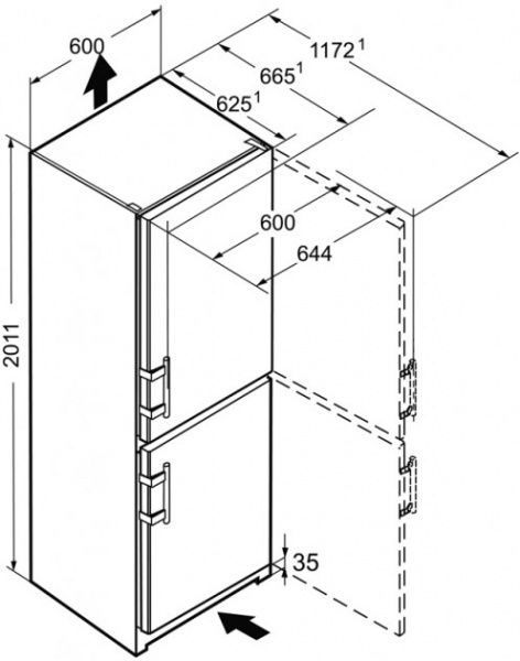 Холодильник Liebherr CN 4015