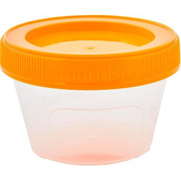 Контейнер пластиковий Алеана 124083 «Smart Box» 0,2 л світло-помаранчевий