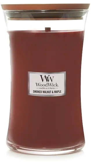 Свічка ароматична Woodwick Large Smoked Walnut & Maple 609 г 