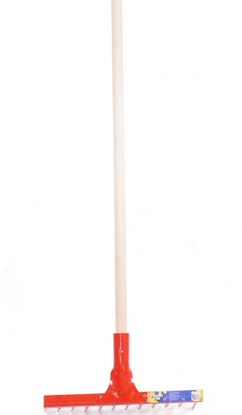 Грабли зубчатые 12 зубов с черенком (1900)