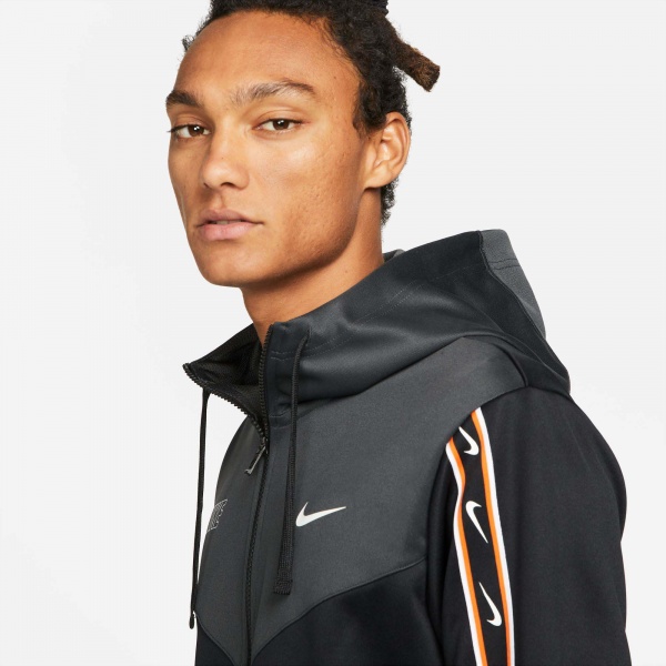 Джемпер Nike REPEAT SW PK FZ HOODY DX2025-010 р. S черный