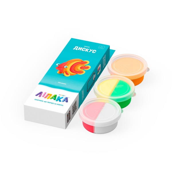 Набор пластилина Lipaka Океан Дискус 30059-UA01