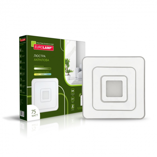 Світильник світлодіодний Eurolamp 50 см 75 Вт білий LED-LS-75-T1 