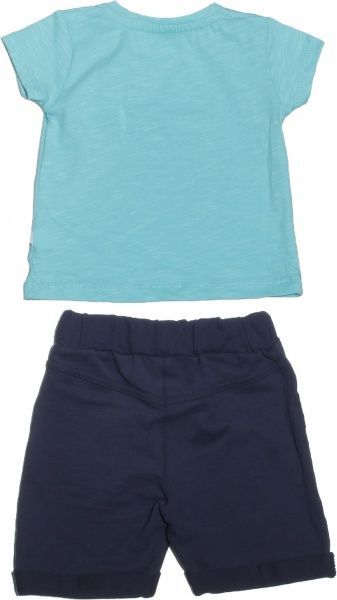 Комплект Фламинго для мальчиков синий с бирюзовым р.68 508-129 