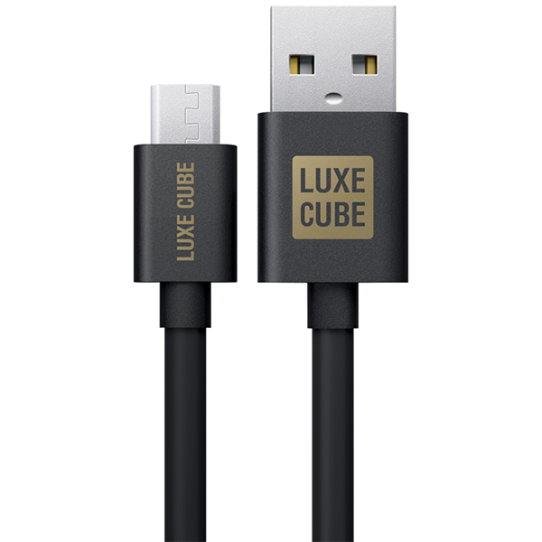 Кабель Luxe Cube Zinc 1 м серый (8886668686167)