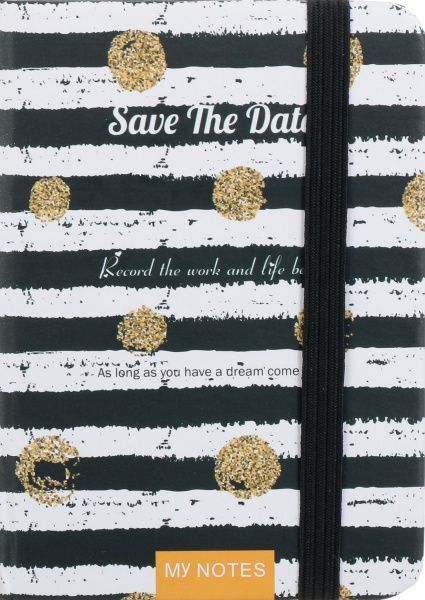 Книга для записей Save the date (design 3) А6 80 листов
