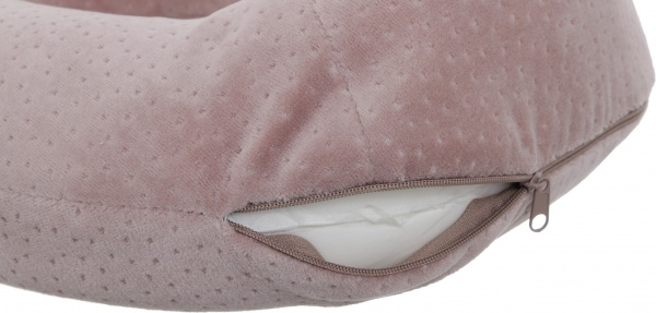 Подушка дорожная 31х30х9 см капучино Luna