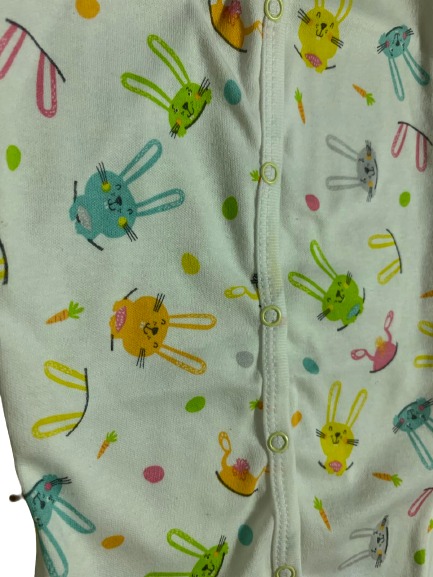 Комбінезон дитячий унісекс Моя планета зайці Кмб302-4 р.56 білий 