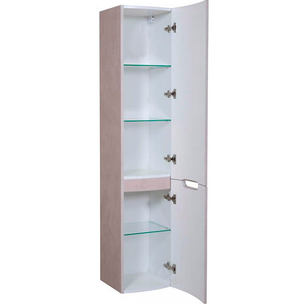 Пенал підвісний Aqua Rodos HeadWay бетон бежевий