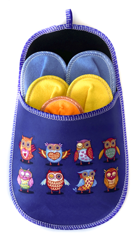 Набор тапочек для гостей La Nuit Owls 5 пар разноцветный 