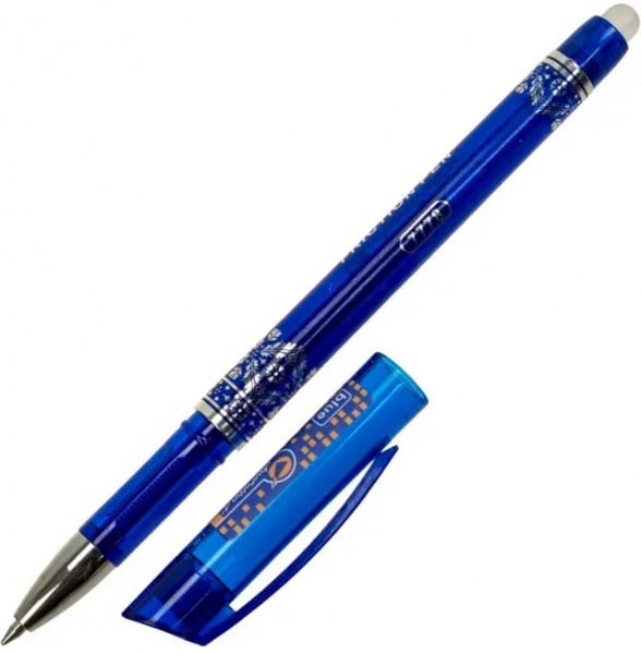 Ручка гелевая пиши-стирай J.Otten 7777BL 