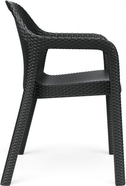 Стул пластиковый Lechuza 10903 серый 