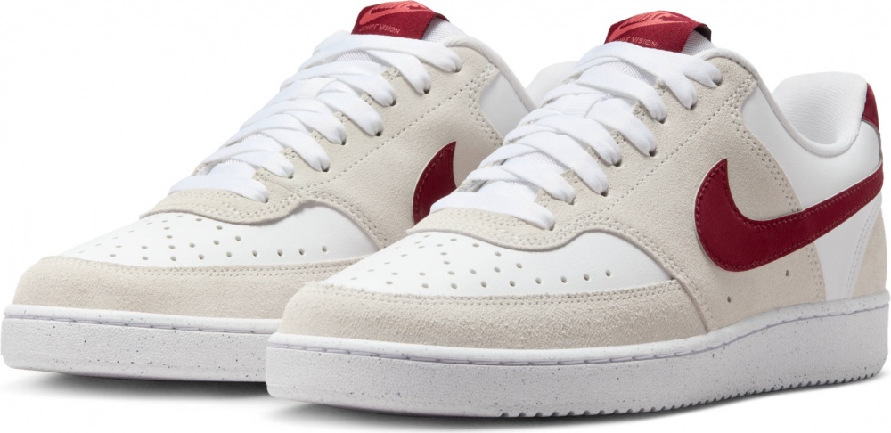 Кроссовки женские демисезонные Nike W COURT VISION LO FQ7628-100 р.38 белые