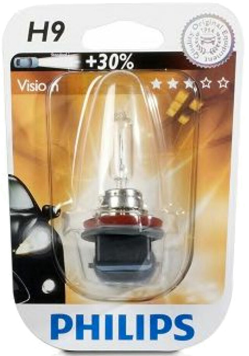 Автолампа галогенная Philips PGJ19-5 Standart H9 65 Вт 1 шт.(PS 12361 B1)