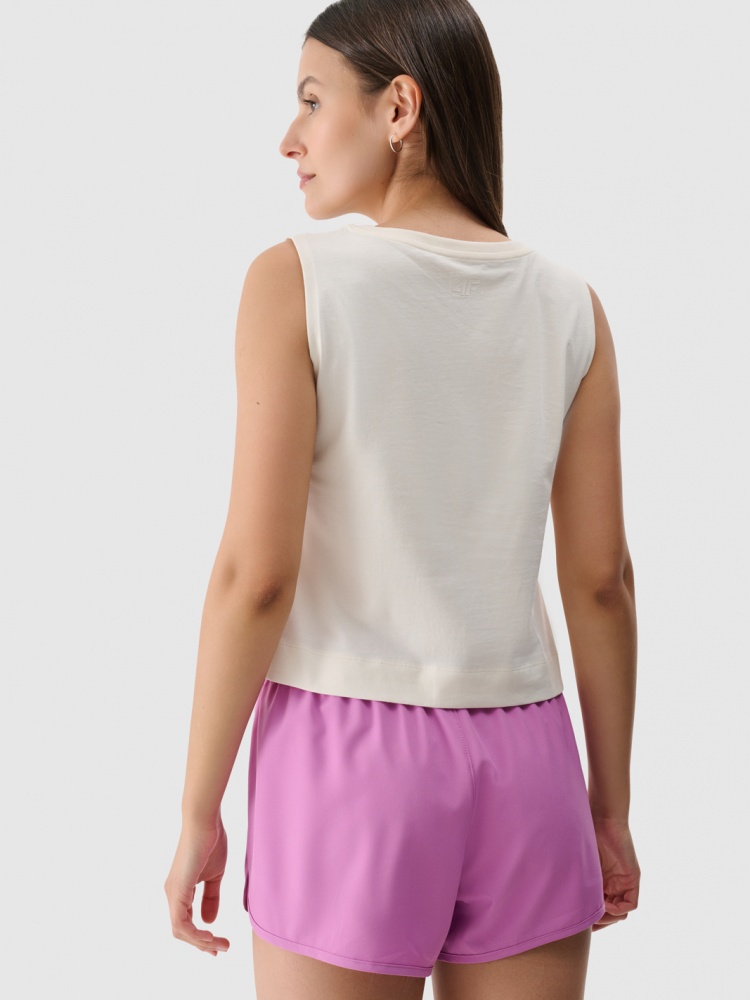 Футболка 4F SLEEVELESS F118 4FWSS25TSLEF118-11S р.M бежевий