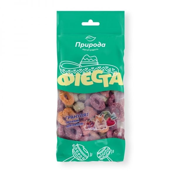 Лакомство Природа Гранулят Овощной 100 г