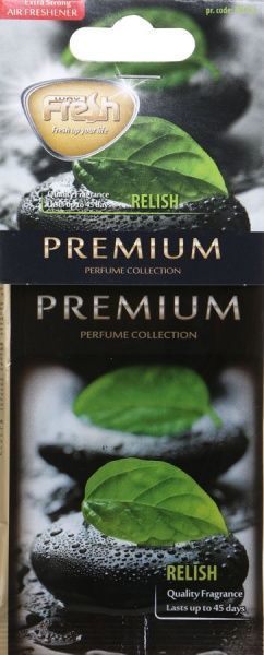 Ароматизатор подвесной FRESHWAY Premium Dry (Наслаждение) Relish 94822