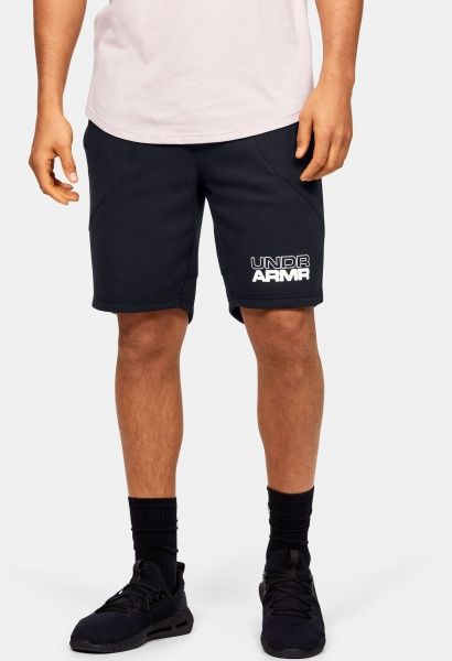 Шорти Under Armour UA BASELINE FLEECE SHORT 1351286-001 р. 2XL чорний