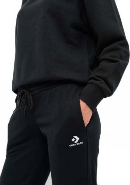 Штани Converse EMBROIDERED STAR CHEVRON PANT FT BLACK 10020164-001 р. L чорний