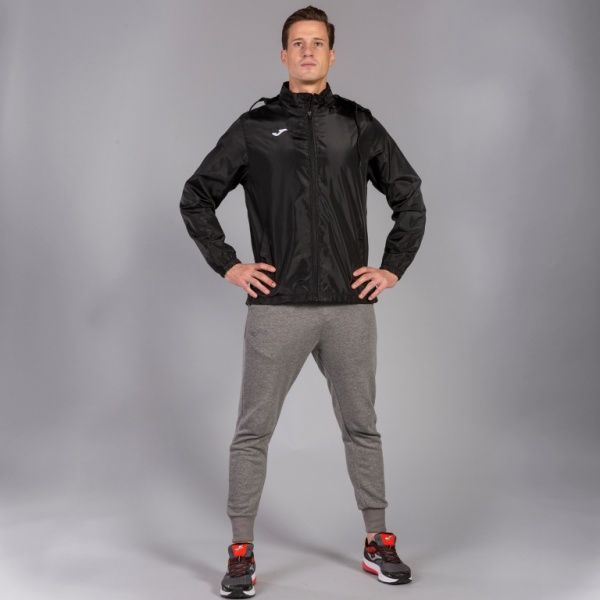 Ветровка Joma RAINJACKET IRIS BLACK 100087.100 3XS черный